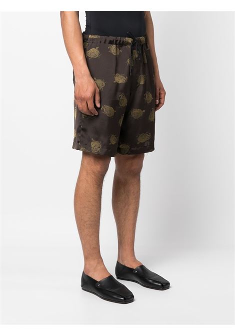 shorts in tessuto jaquard DRIES VAN NOTEN | Pantalone | PIPERI6369606